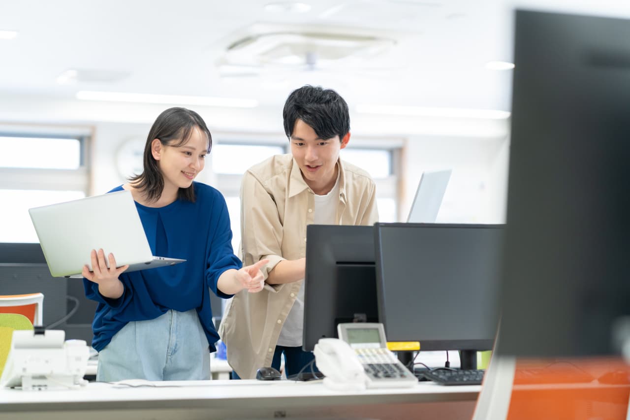 入会案内人物画像